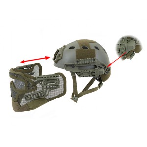 Full Mask G4 System PJ Tactical Helment - TAN [EM]